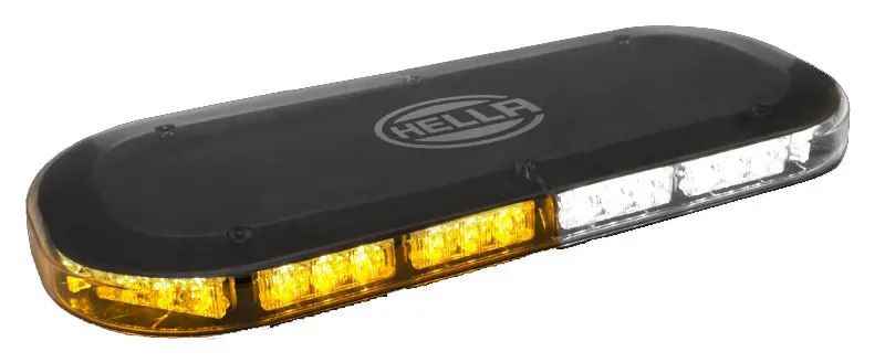 Hella Warning Light – Single Led Beacon, 12V, Compact Housing (Model 1Lx) 1