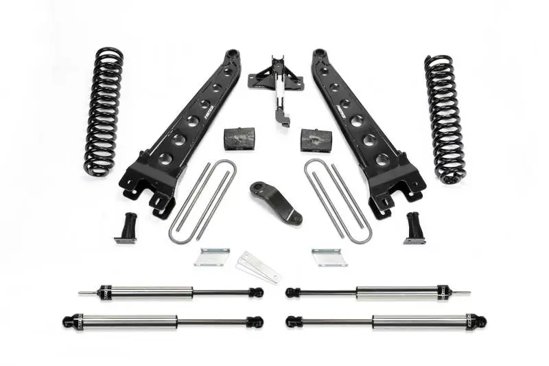 Fabtech 2017 Ford F450/F550 4Wd Diesel 6In Radius Arm System W/Dl Shocks 1