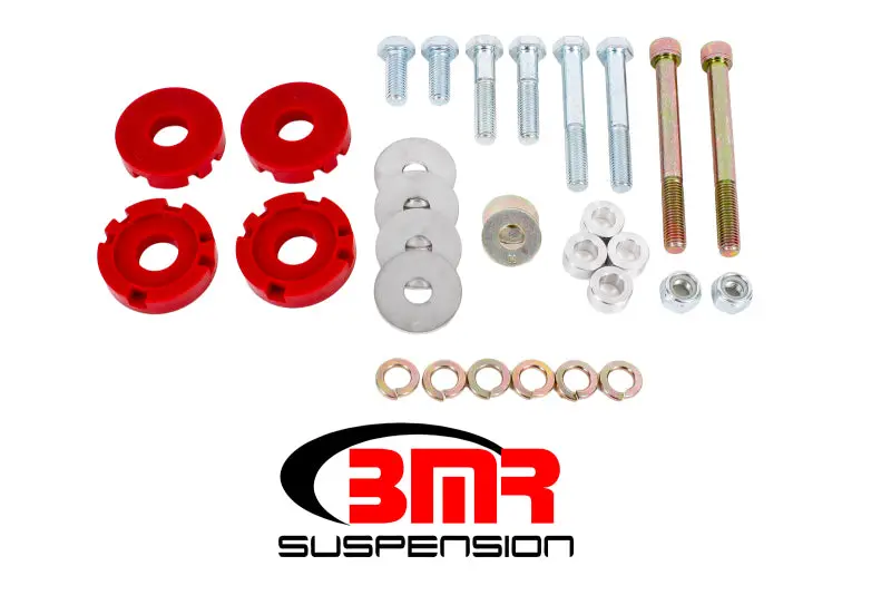 Bmr Polyurethane Differential Lockout Bushing Kit For 2015–2017 S550 Mustang (Red) 1