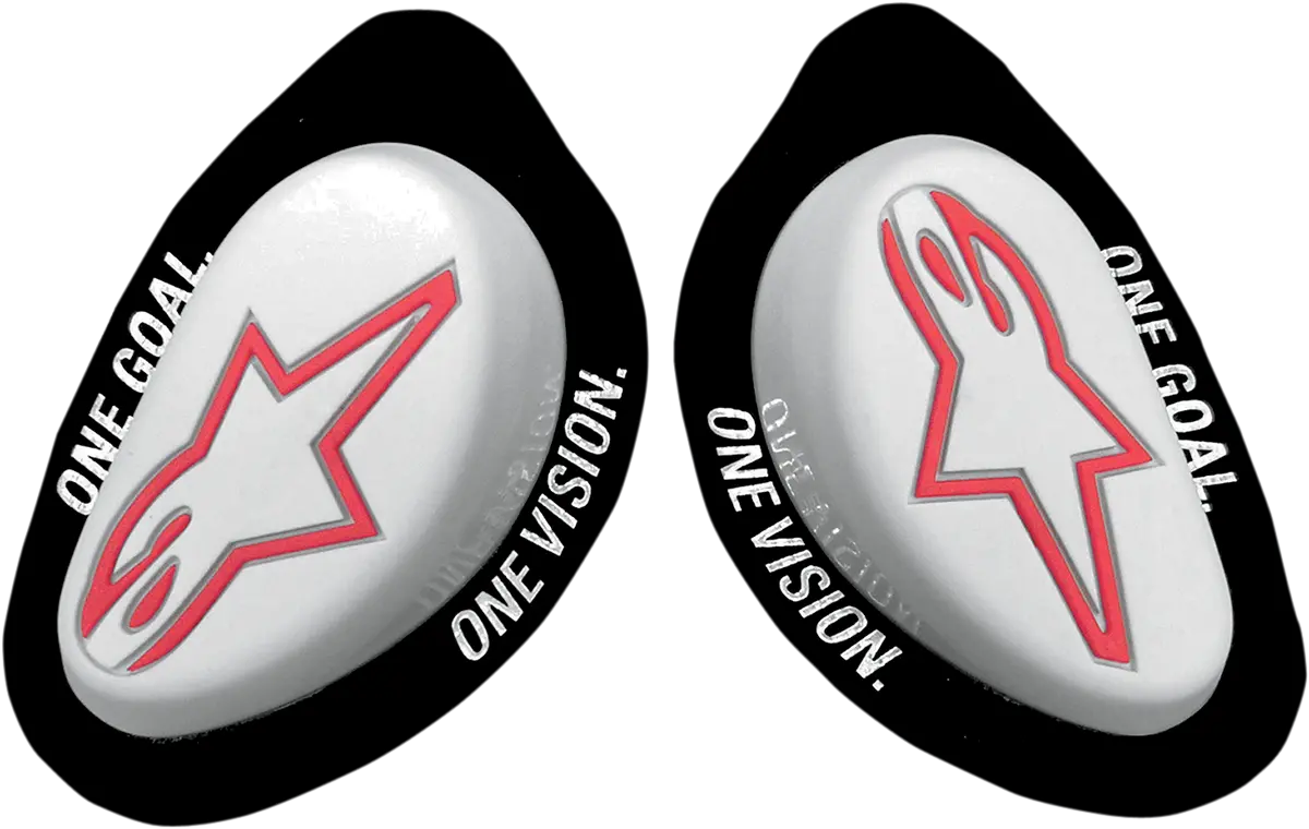 Alpinestars Gp Knee Sliders - White 640207-20 1