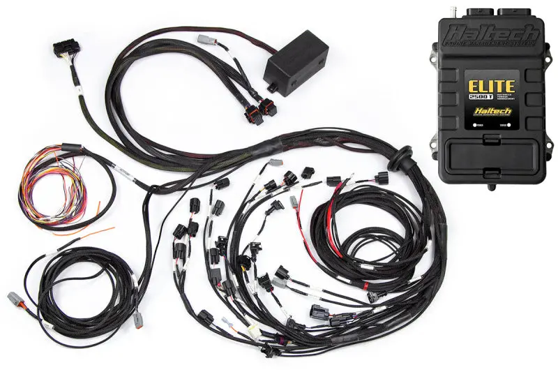 Haltech Ford Falcon Ba/Bf Barra 4.0 Elite 2500 T Terminated Harness Ecu Kit W/Oe Ev1 Inj Connectors 1