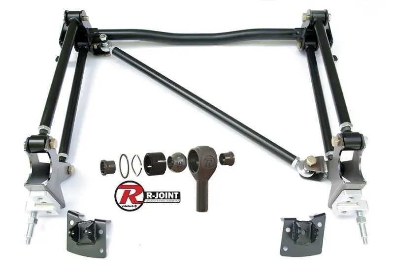 Ridetech Bolt-On 4-Link Rear Suspension Kit For 1955–1957 Chevy (One-Piece Frame) 1