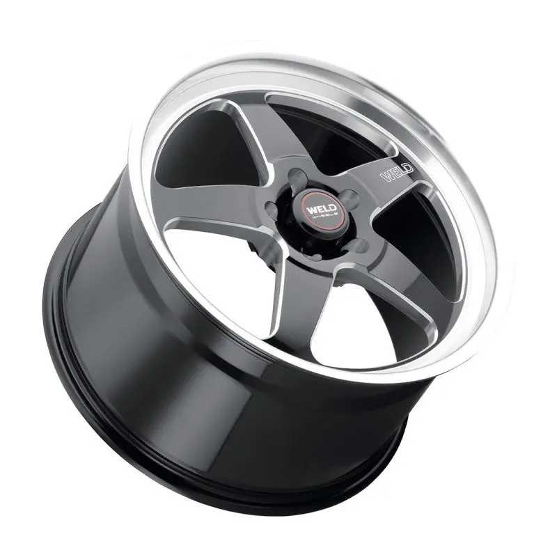 Weld 18X8 Ventura Drag 5X114.3 Et15 Bs5.1 Gloss Blk Mil Dia 78.1 1