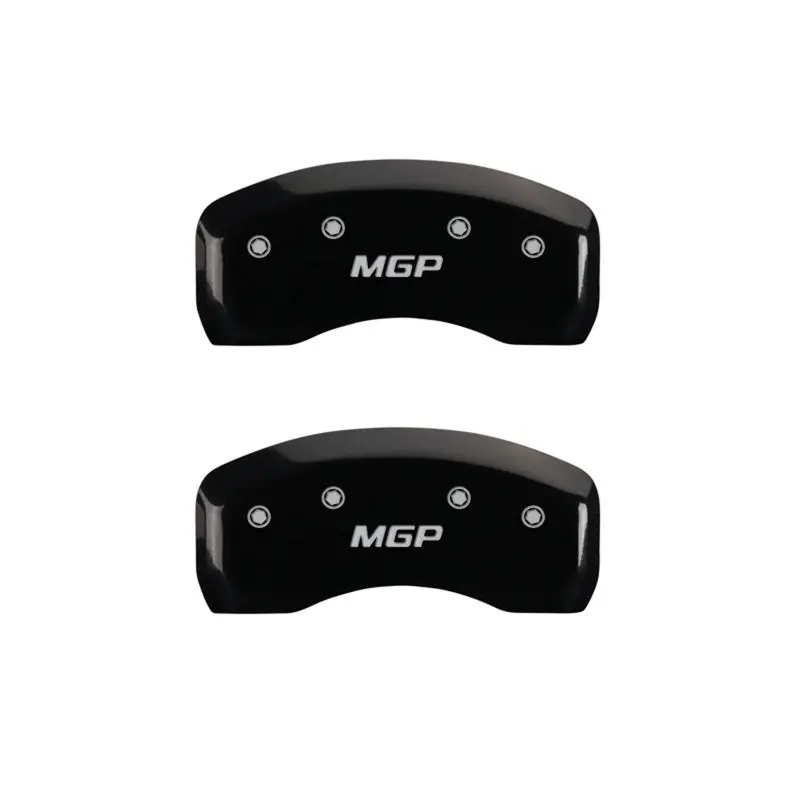 Mgp Engraved Rear Caliper Covers – Black Finish With Silver Lettering, Fits 2016 Ford Focus 1
