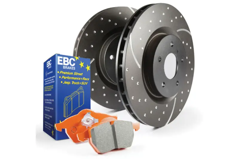 Ebc S8 Orangestuff Brake Pad & Gd Rotor Kit 1