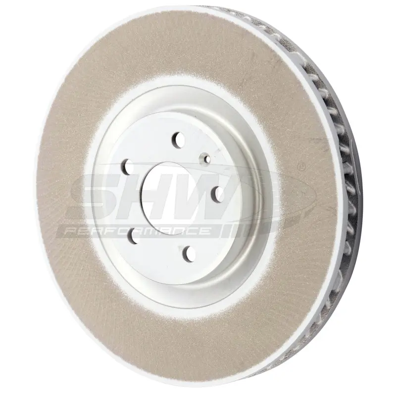 Shw Smooth Mb Brake Rotor – Left Front, For 2017–2018 Porsche Macan Gts 3.0L (18" Wheels, Non-Ceramic Brakes) 1