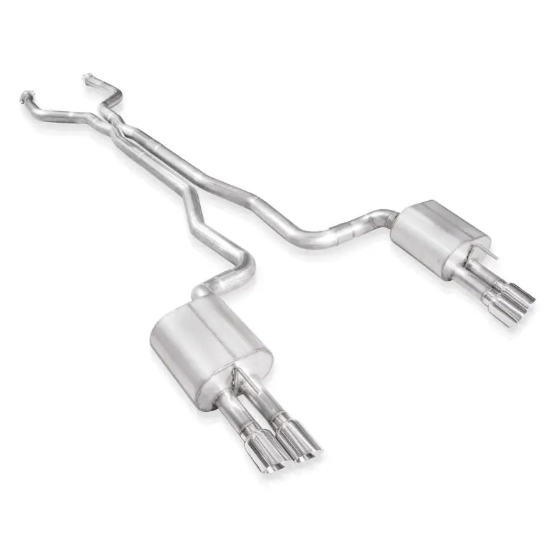 Stainless Works 3-Inch X-Pipe Exhaust System With Chambered Mufflers And Polished Tips For 2014–2016 Chevy Ss 1