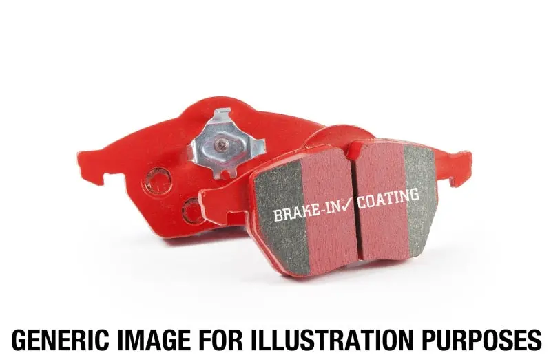 Ebc Redstuff High-Performance Front Brake Pads For 2019–2023 Hyundai Veloster N (2Nd Gen, 2.0L Turbo) 1