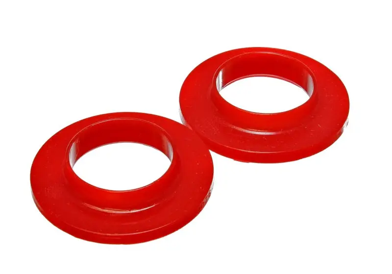 Energy Suspension Red Coil Spring Isolators – 2.125" Id × 3.75" Od × 0.75" H (2-Pack) 1