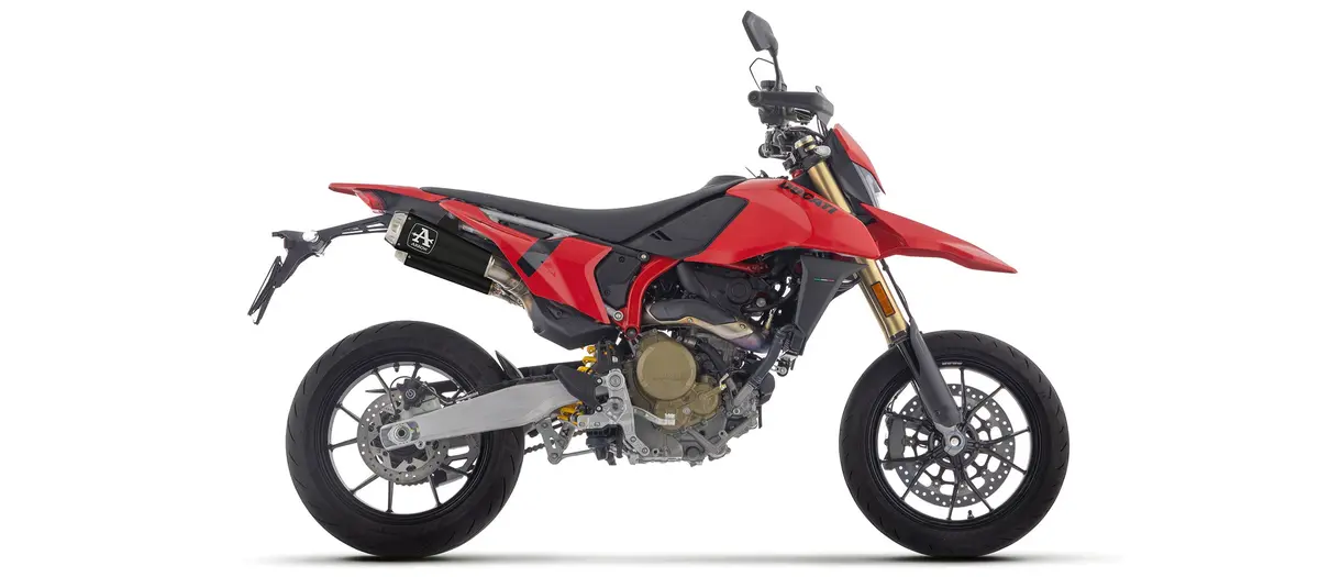Arrow Racing Pro-Race Slip-On Silencers For 2024+ Ducati Hypermotard 698 Mono 1