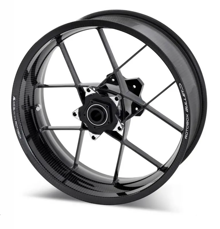 Rotobox Bullet Forged Carbon Fiber Wheelset For Ducati Panigale 1199/1299/V2/V4 & Streetfighter V4 1