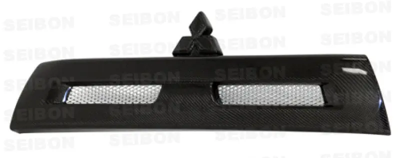Seibon Oem-Style Carbon Fiber Front Grille For 2008–2010 Mitsubishi Lancer Evolution X 1