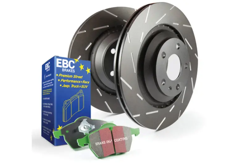 Stage 2 Brake Upgrade Kit Featuring Greentuff Rotors Compatible With 2000 Usr Models 1