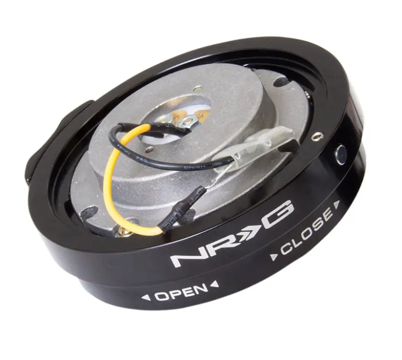 Nrg Thin Quick-Release Steering Wheel Hub – Matte Black Finish 1