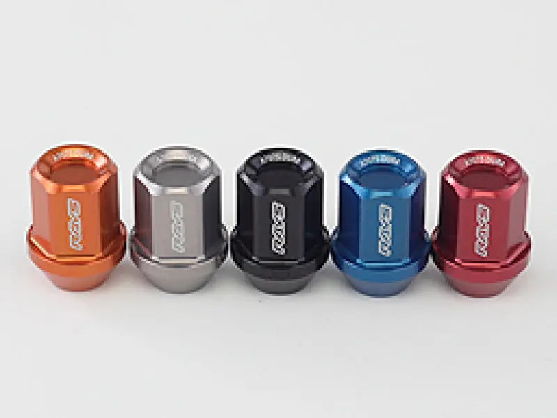 Rays Dura-Nut L32 Black Lug Nut Kit – 12X1.25Mm, Straight Type, 16-Piece With 4 Anti-Theft Locks 1
