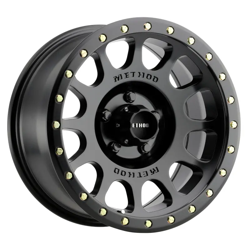 Method Mr305 Nv 17X8.5 Matte Black Off-Road Wheel – 0Mm Offset, 5X5 1
