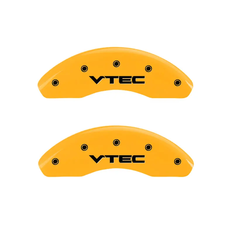 Mgp Engraved Yellow Caliper Covers – Front & Rear Set For 2004 Honda Accord 1