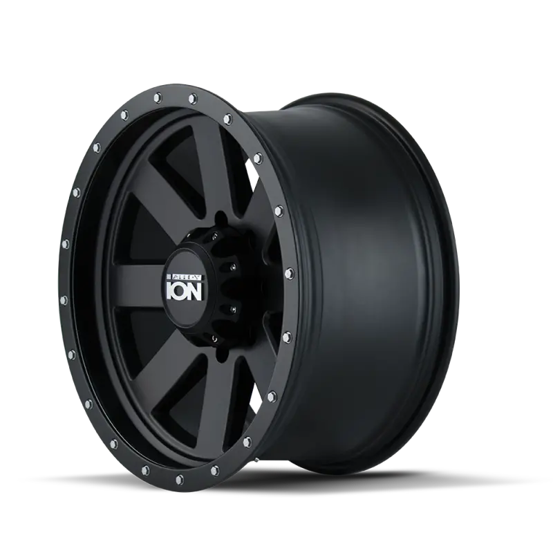 Ion Type 134 Matte Black/Black Beadlock Wheel – 18×10, 6×139.7, -19Mm Offset, 106Mm Hub Bore 1