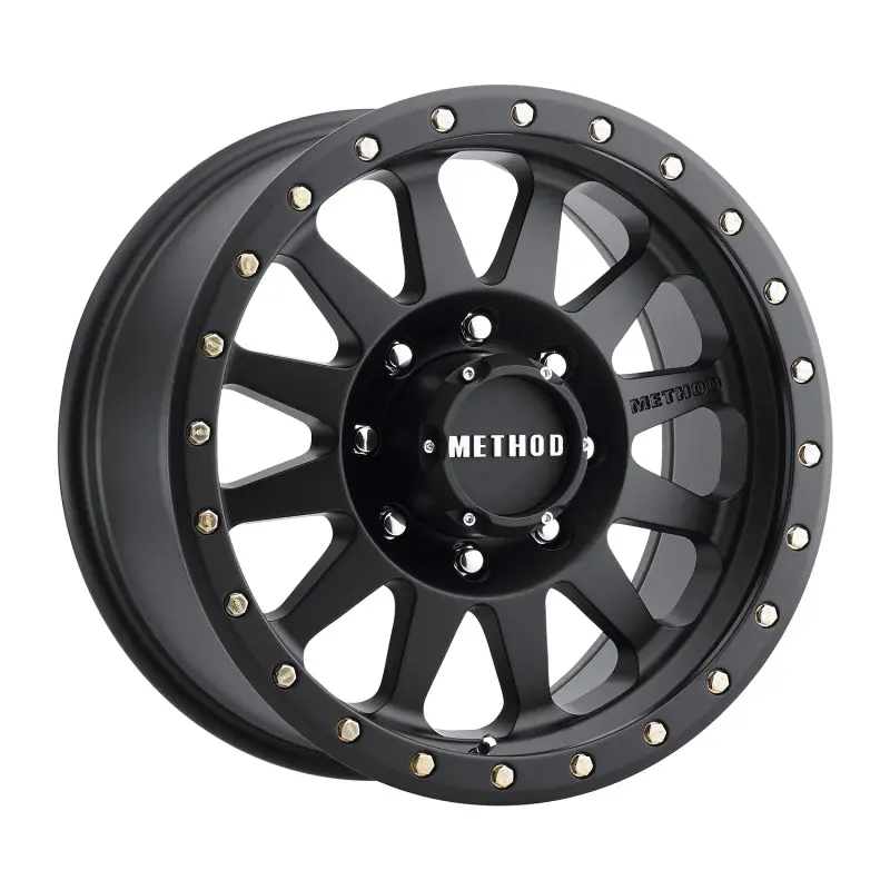 Method Mr304 18X9 Inch Matte Black Off-Road Wheel – 8X6.5In (130.81Mm) Bolt Circle, +18Mm Offset 1