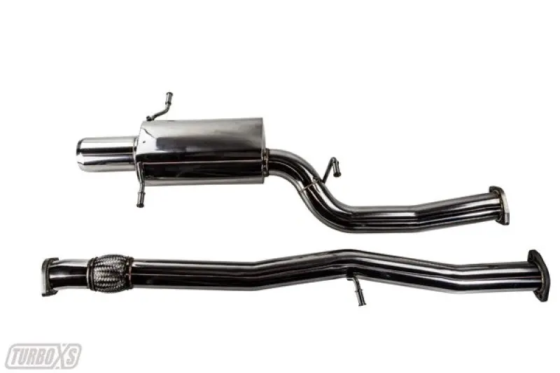 Turbo Xs Polished-Tip Cat-Back Exhaust System For 2002–2007 Subaru Wrx & Sti 1