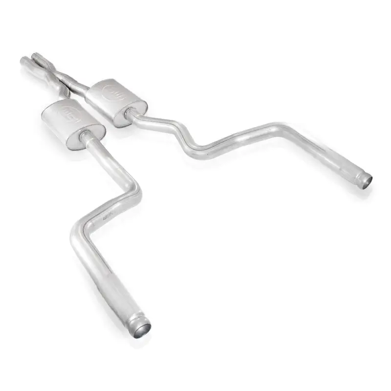 Stainless Works 3-Inch Cat-Back Exhaust With X-Pipe & Chambered Mufflers For 2008–2014 Dodge Challenger 1