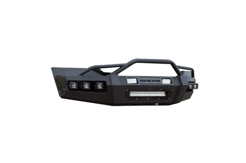 Iron Cross 10-18 Ram 2500/3500 Hardline Front Bumper W/O Bar - Matte Black 1