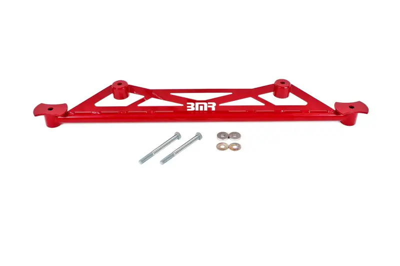 Bmr Rear Cradle Brace For 2016–2017 Chevrolet Camaro (6Th Gen) – Red Powder-Coated 1