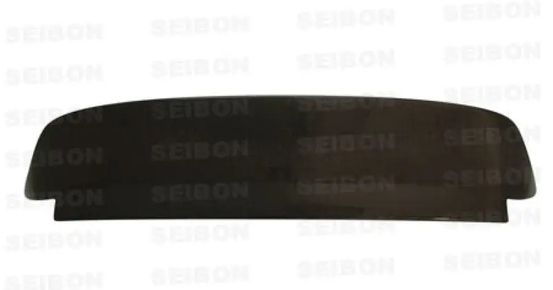 Seibon Carbon Fiber Rear Spoiler With Integrated Led Brake Light – Fits 1992–1995 Honda Civic Hatchback 1