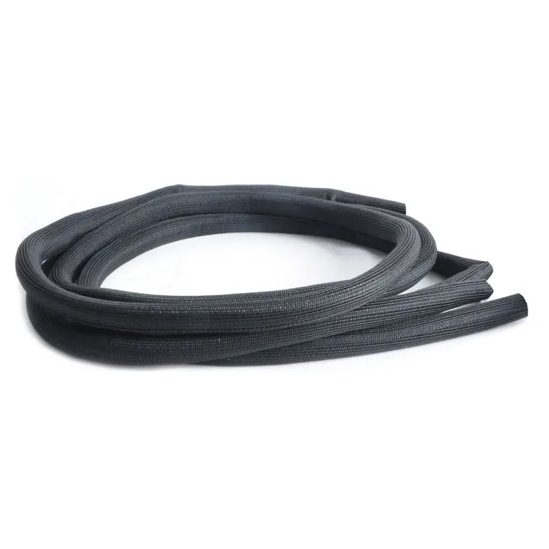 Dei Split Wire Sleeve (Easy Loom) – 5Mm To 3/16 Inch Diameter, 20-Foot Black Cable Organizer 1