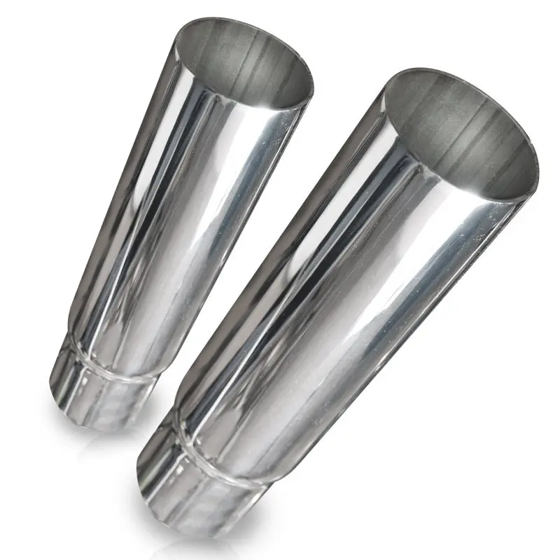 Stainless Works Straight-Cut Exhaust Tips – 3" Id Inlet, 3" Body Diameter 1