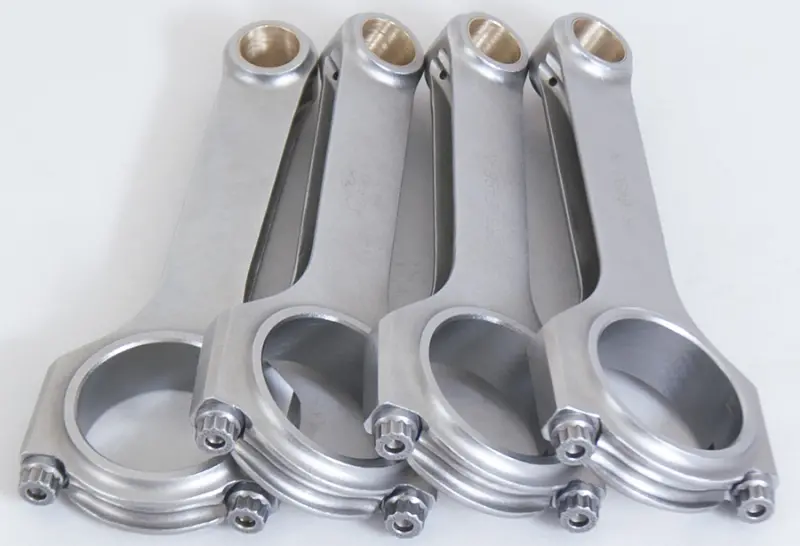 Eagle Ka24 H-Beam Forged Connecting Rod Set (4-Piece) For High-Output Engines 1